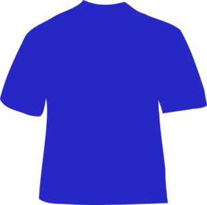 Blue Shirt clip art - vector clip art online, royalty free ...