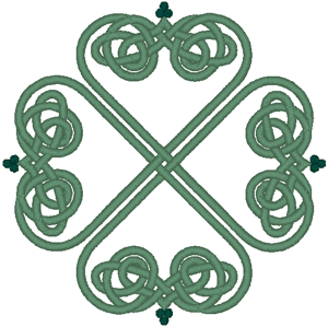 Celtic Shamrock Cross