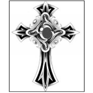 Simple Christian Cross Tattoo Designs - ClipArt Best