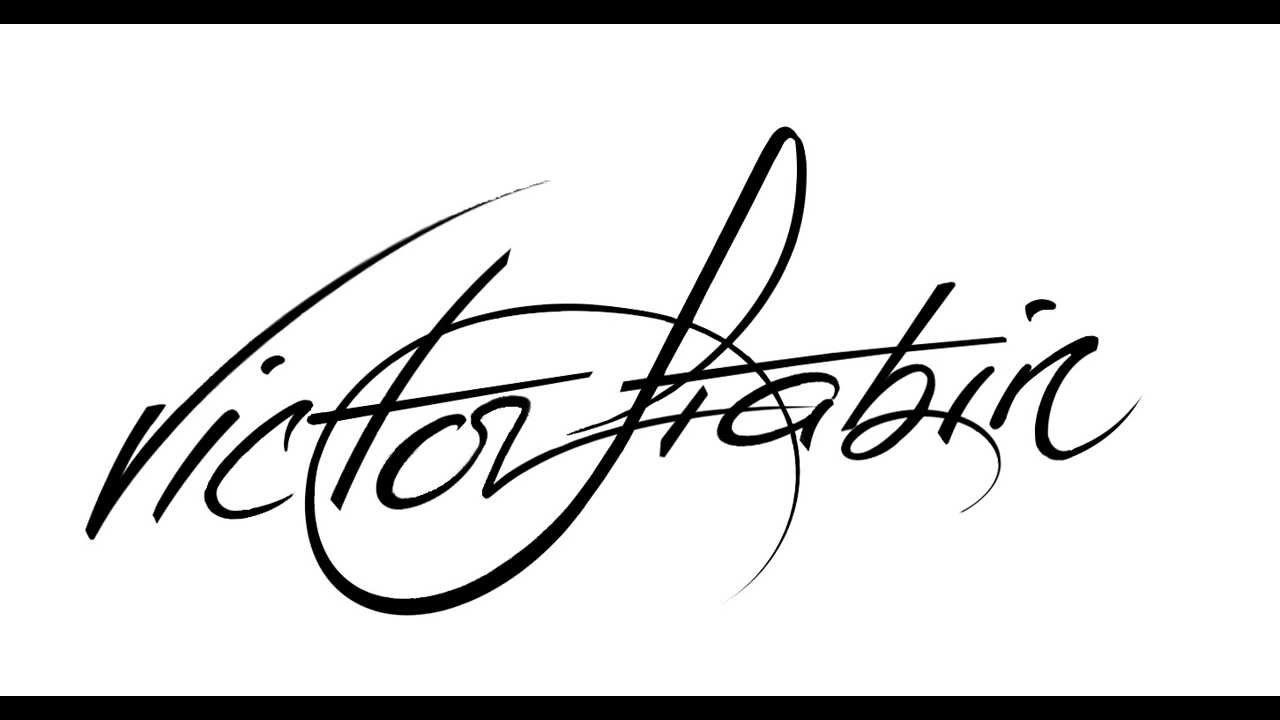Victor Stabin Signature Animation Intro - YouTube