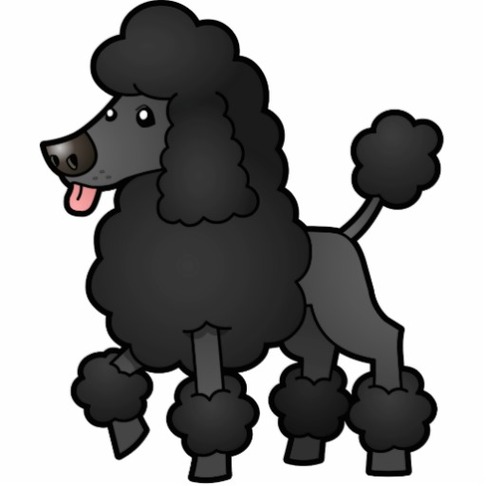 Cartoon Poodle Clipart - Free to use Clip Art Resource