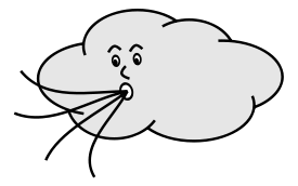 Cartoon Cloud Blowing Wind Vector - Download 1,000 Vectors (Page 1)
