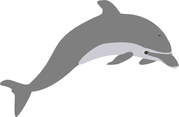 Dolphin clipart outline - ClipartFox