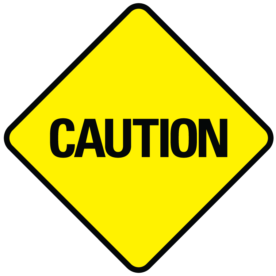 Caution Sign | Free Download Clip Art | Free Clip Art | on Clipart ...