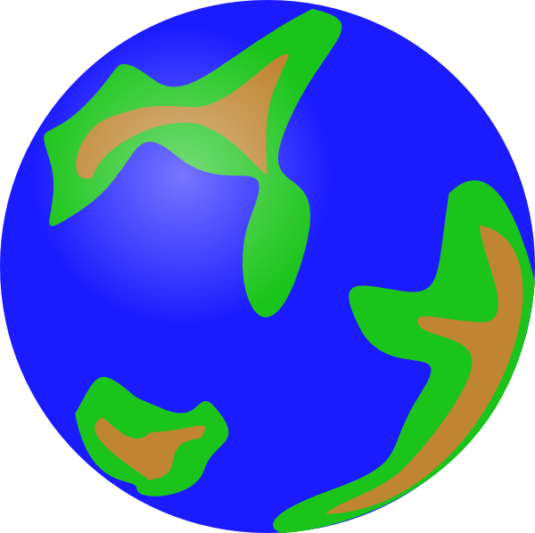 Globe Green clip art Free Vector