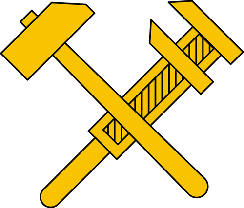 Vector image of working class socialist symbol | Public domain vectors