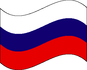 Flag of russia clipart