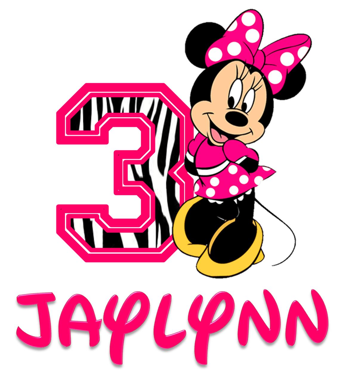 Minnie mouse clipart birthday