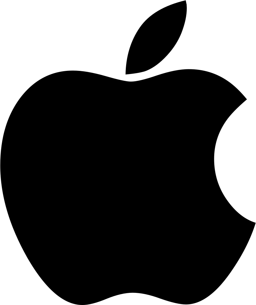 Apple Logo Svg Png Icon Free Download (#65159) - OnlineWebFonts.COM