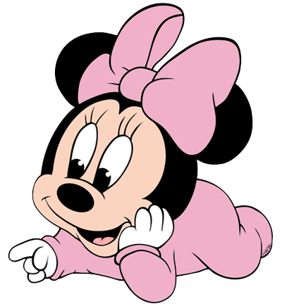 Baby minnie mouse clip art