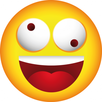 Crazy Smiley Face | Free Download Clip Art | Free Clip Art | on ...