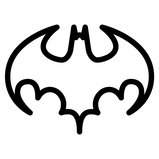 Batman symbol Vector Icon, 49228
