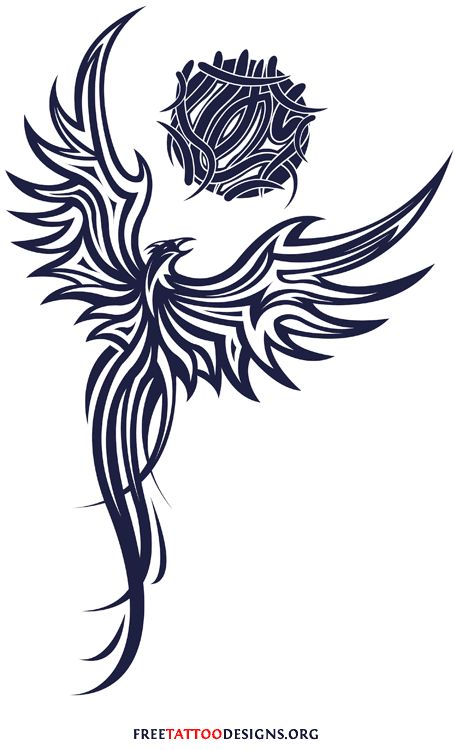 Tribal Phoenix Tattoo | Phoenix ...