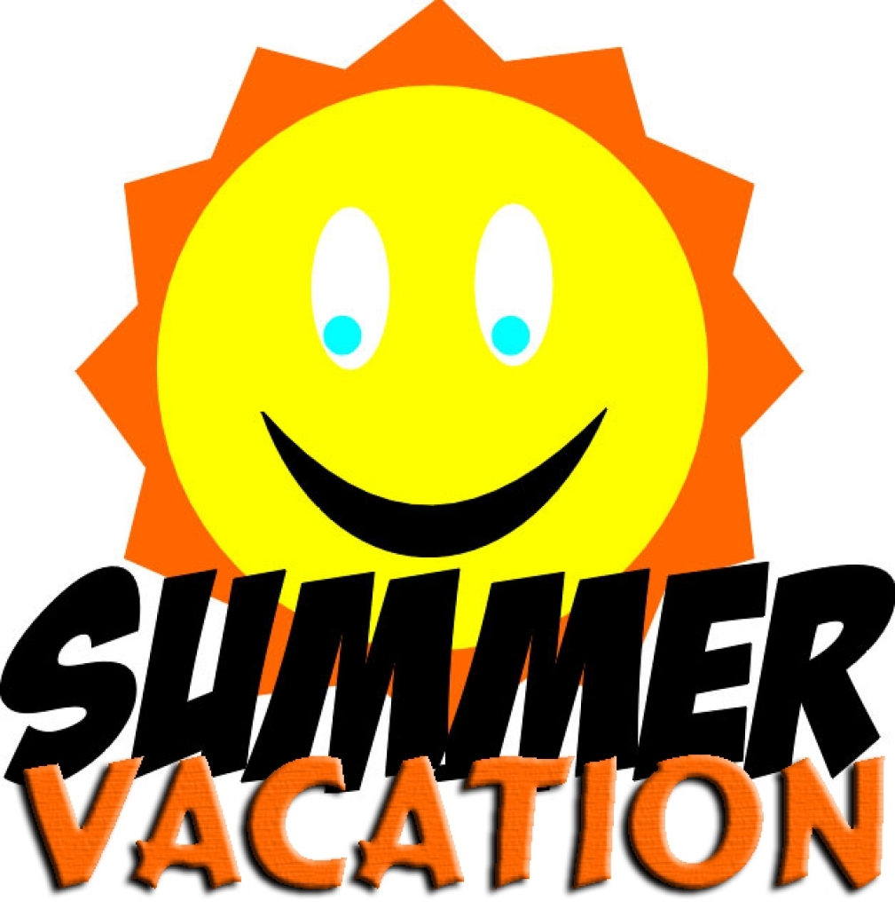 My summer vacation clipart