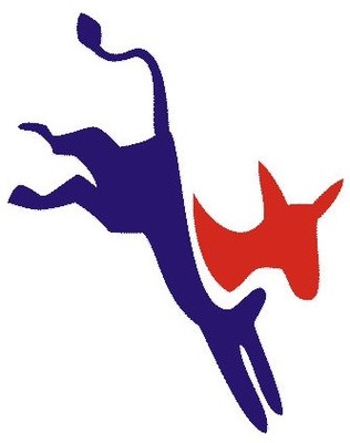 Democrat Donkey Logo Clipart - Free to use Clip Art Resource