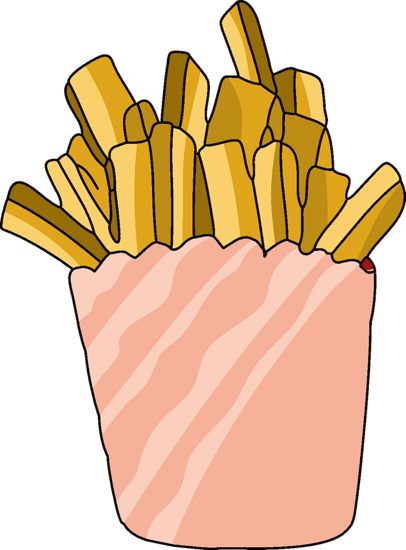 Cartoon French Fries