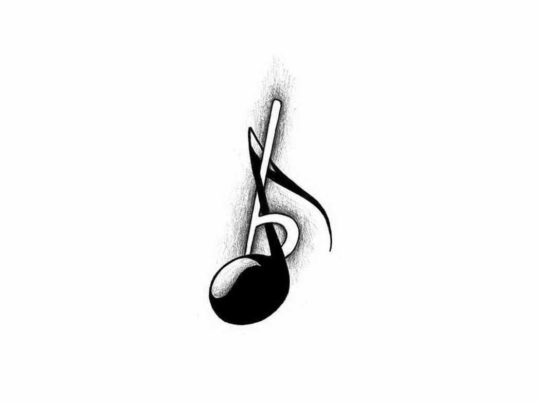 free-music-note-tattoo-designs-5469157 Â« Top Tattoos Ideas