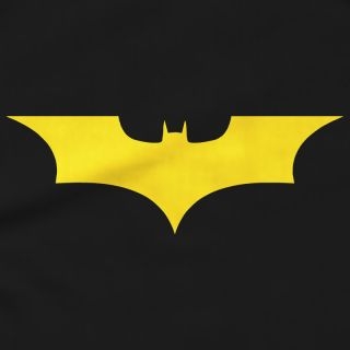 Batman Symbol Dark Knight Yellow