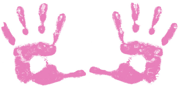 Cartoon Handprints - ClipArt Best