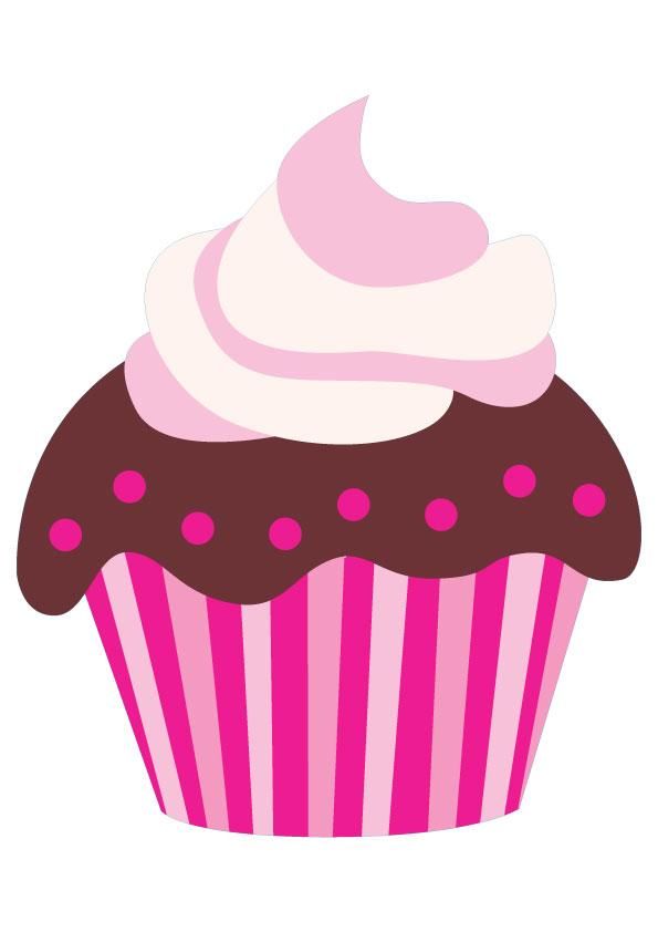 Cute cupcake outline clipart clipart kid - Cliparting.com