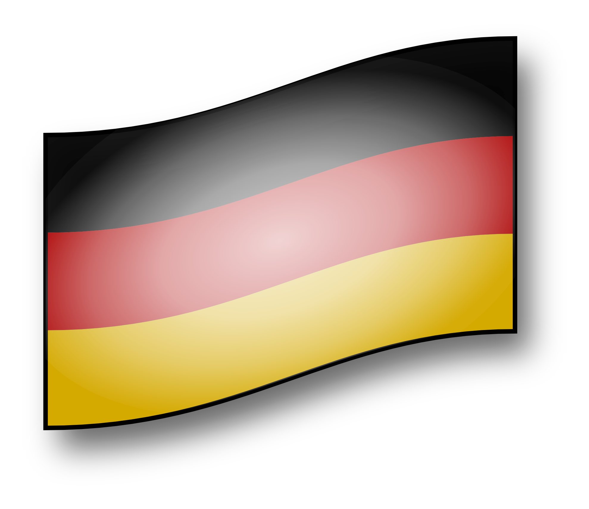Clip Art: germany flag Julio 2012 SVG