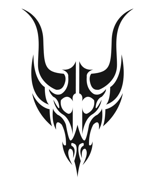 deviantART: More Like Tribal Skull by