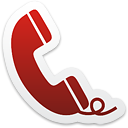 Telephone Icon from the Colorful Stickers Part 4 Set - DryIcons