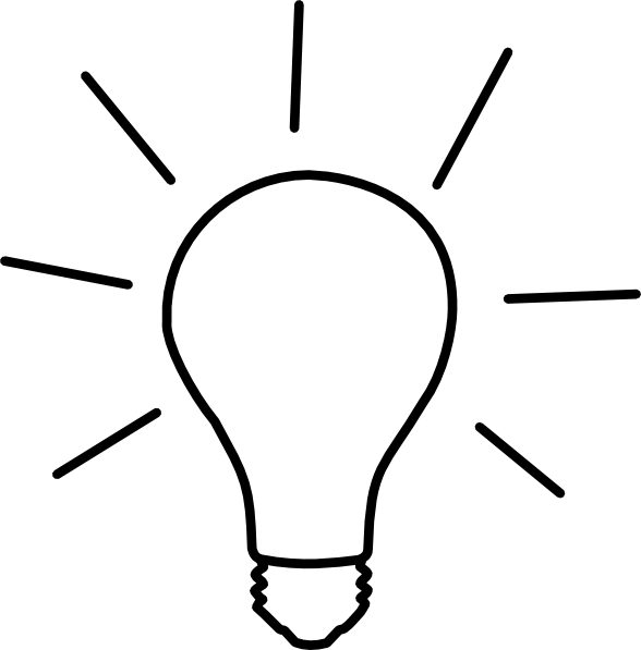 Idea Light Bulb Clip art - Logos - Download vector clip art online