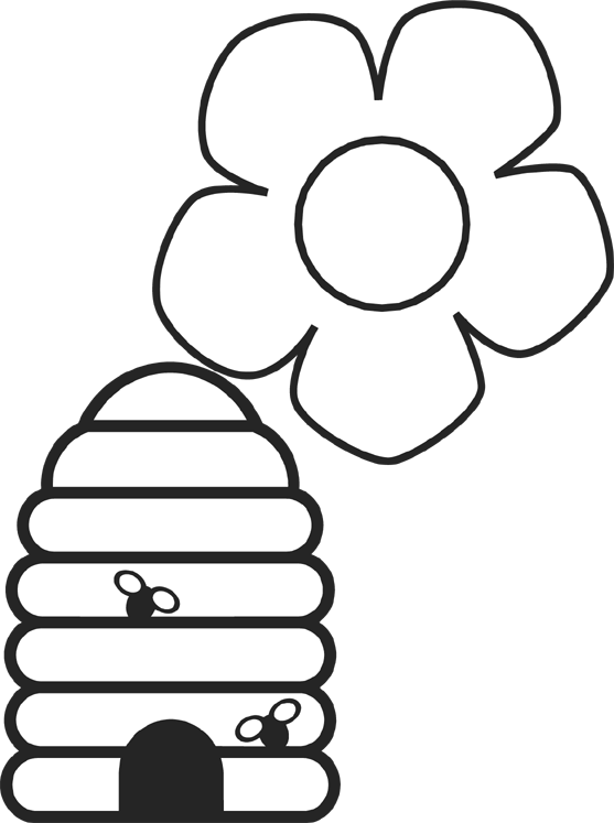 Beehive Drawing - ClipArt Best