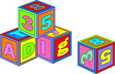 Toy Blocks Clip Art - ClipArt Best