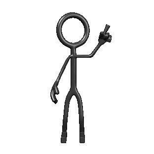 Mr Jones Here and there: Draw a Stickman