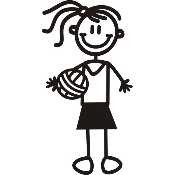 clip art netball pictures - photo #13