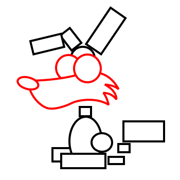 812 views Drawing a cartoon wolf