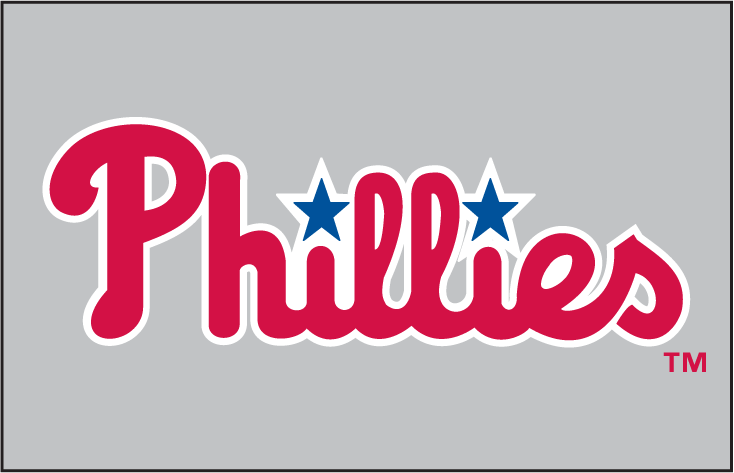 Philadelphia Phillies Wordmark Logo - National League (NL) - Chris ...
