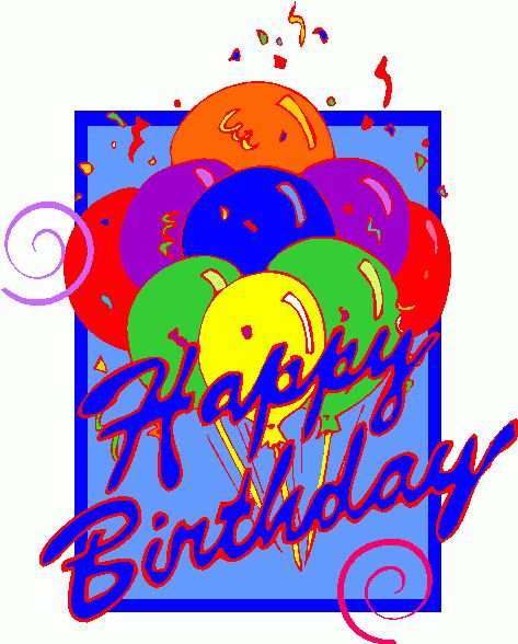clipart pictures for birthdays - photo #33