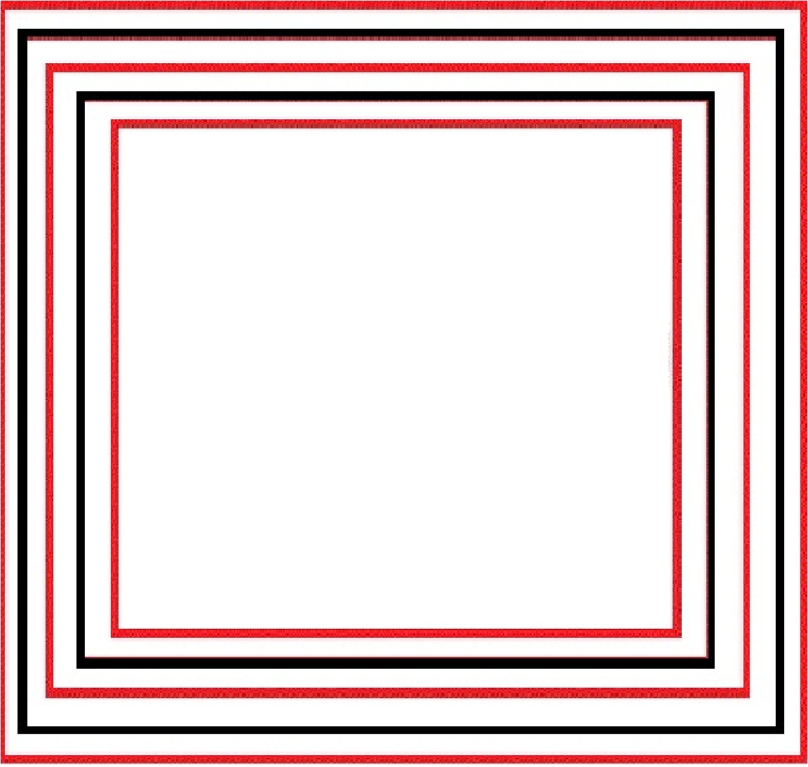 Clipart Red Frames Borders Design
