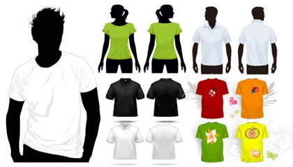Free Vector T-Shirt Template | Free Vector Graphics | All Free Web ...