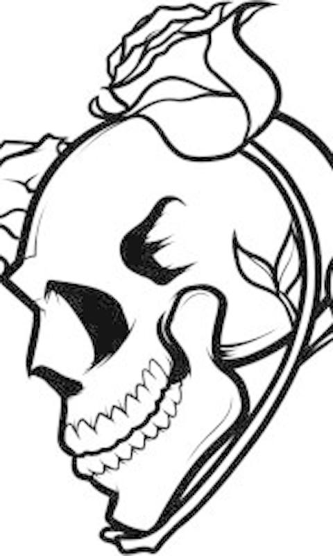 How to Draw: Tattoo Skull