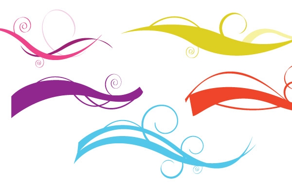 free clip art vector swirls - photo #22