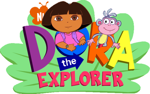 Nickjr's Dora the Explorer Cartoon Clipart - I-