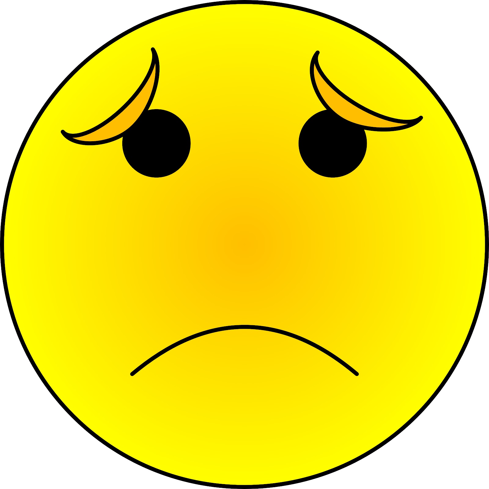 Sad Smiley Face Animation - ClipArt Best
