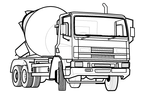 COLOURING PICTURE FOR LORRY - ClipArt Best