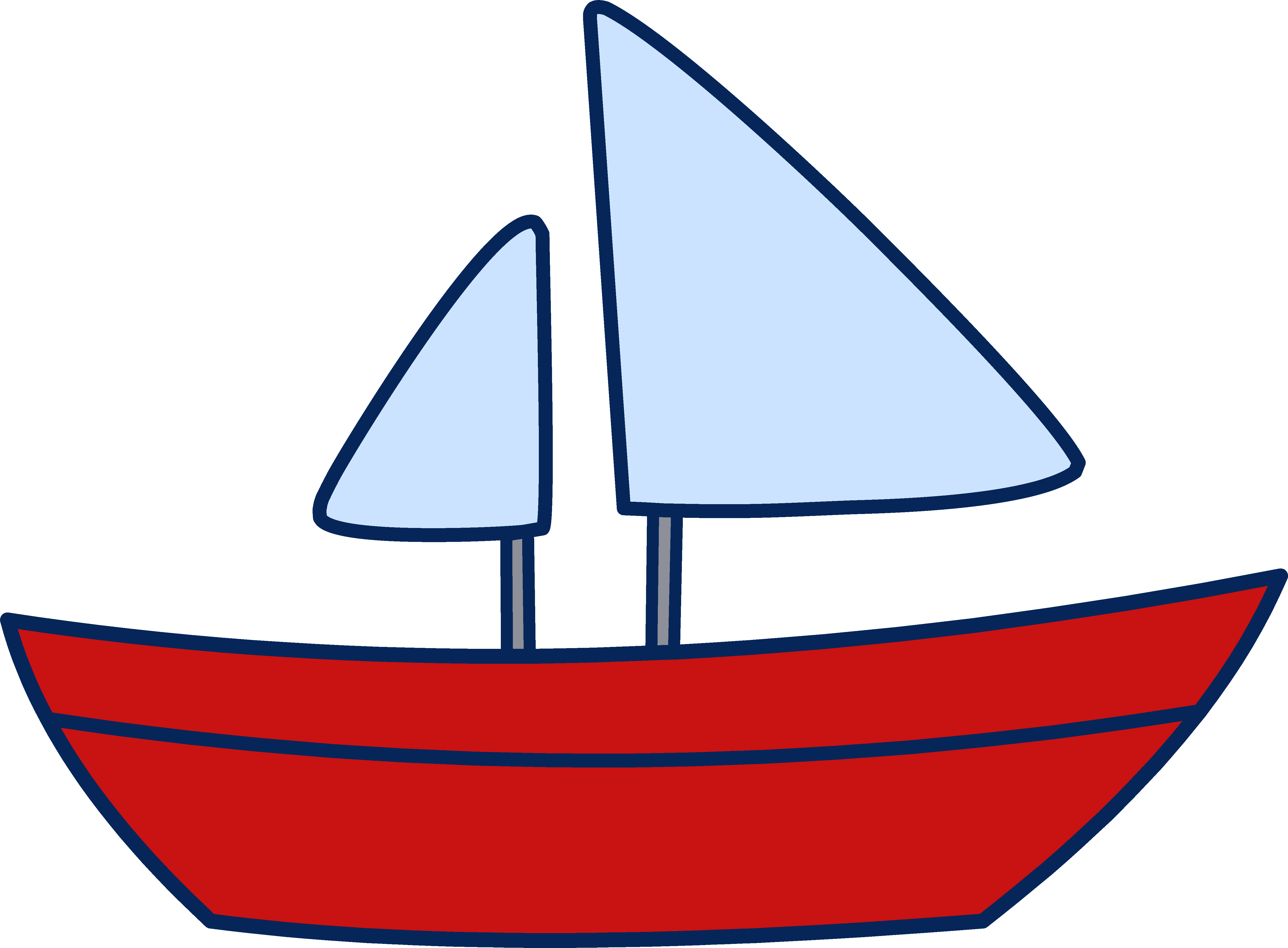 Clipart boats cartoons