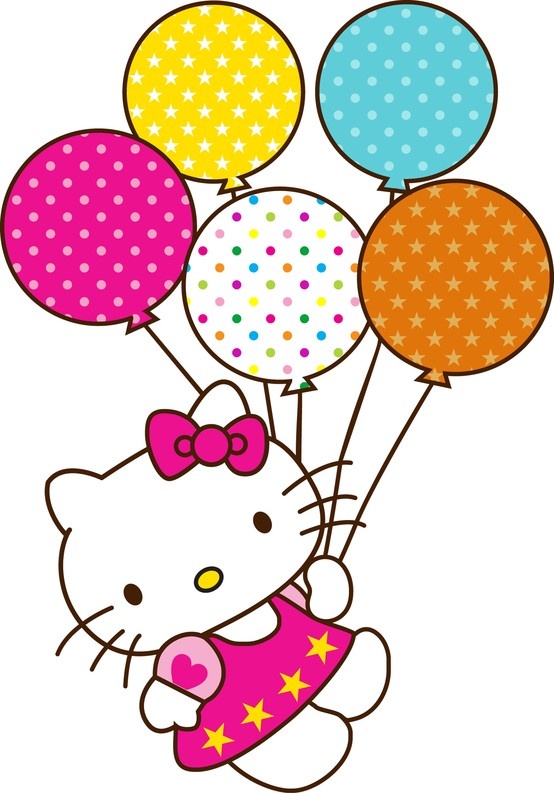 kitty birthday clipart - photo #15