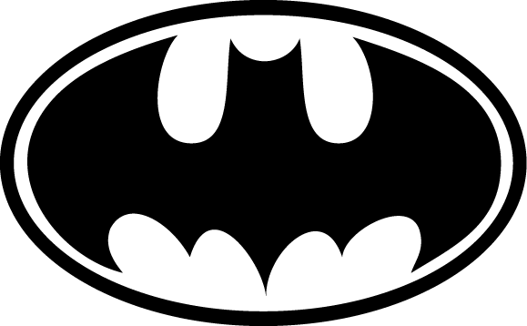 Batman Clipart Black And White - Free Clipart Images