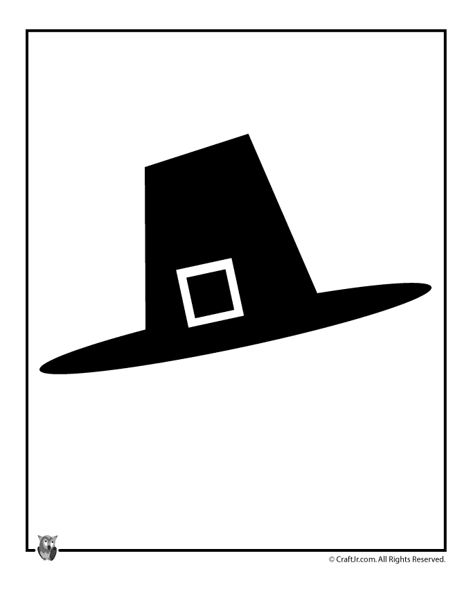 clipart pilgrim hat - photo #49