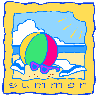 Clip Art Summer Vacation