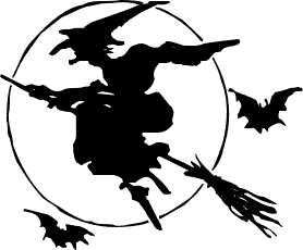 Free Witches Broom Clipart - Public Domain Halloween clip art ...