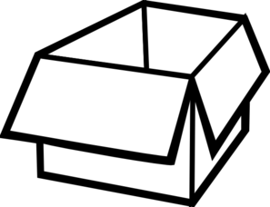 Box Clipart Black And White - Free Clipart Images