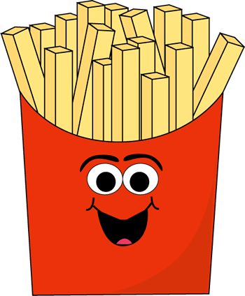 Cartoon French Fries Clip Art - Cartoon French Fries Image